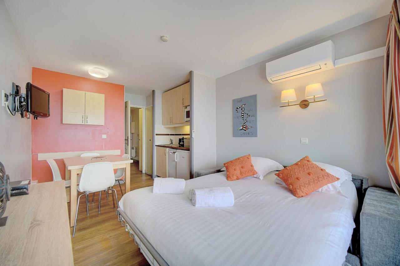 Immogroom - 2 Rooms Sea View - Swimming Pool - Terrace - Parking - Ac Cannes Exterior foto